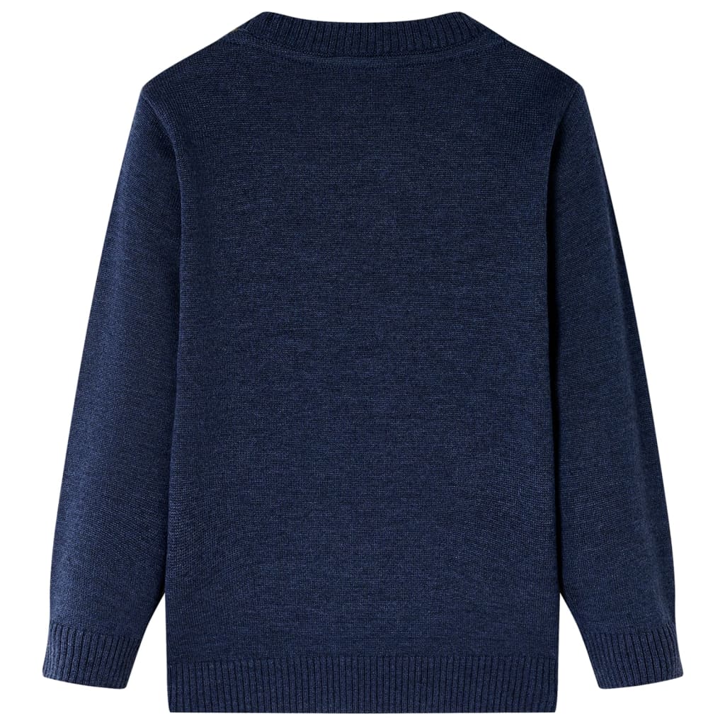 Gyerek pulóver kötött Navy 116