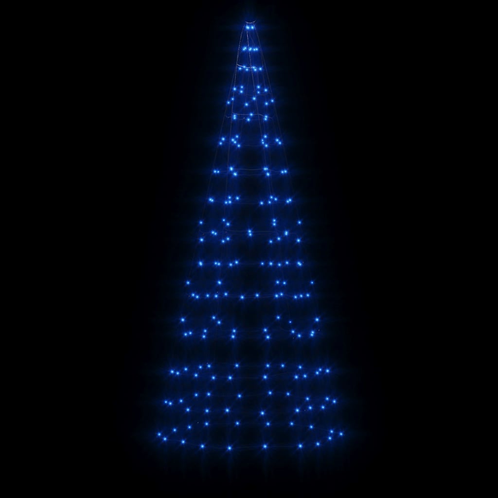 kék LED karácsonyfa 200 LED 180 cm