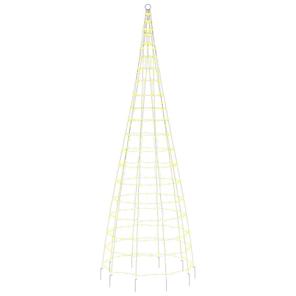 meleg fehér LED karácsonyfa 550 LED 300 cm