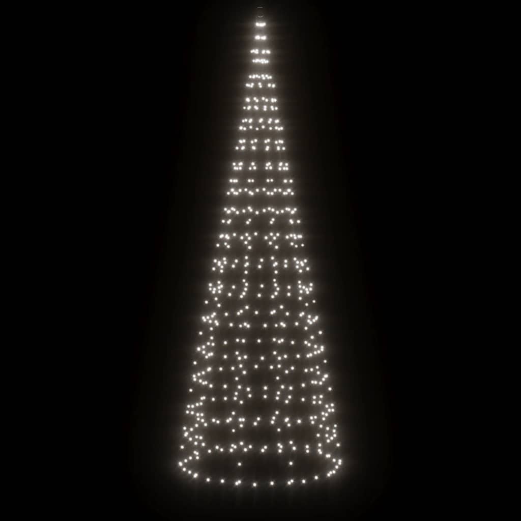 hideg fehér LED karácsonyfa 550 LED 300 cm