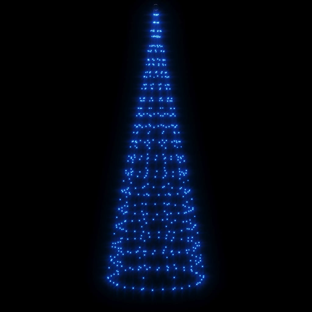 kék LED karácsonyfa 550 LED 300 cm