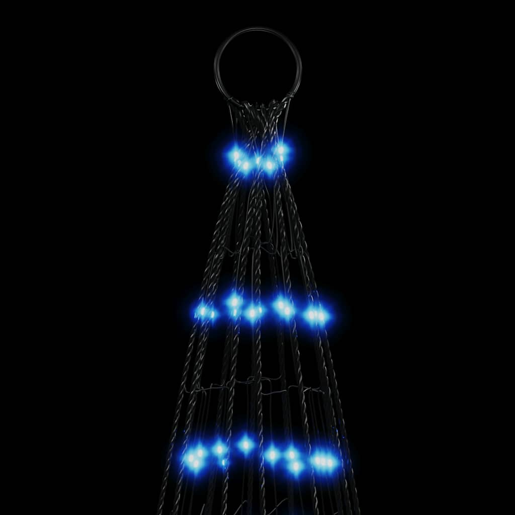 kék LED karácsonyfa 1534 LED 500 cm