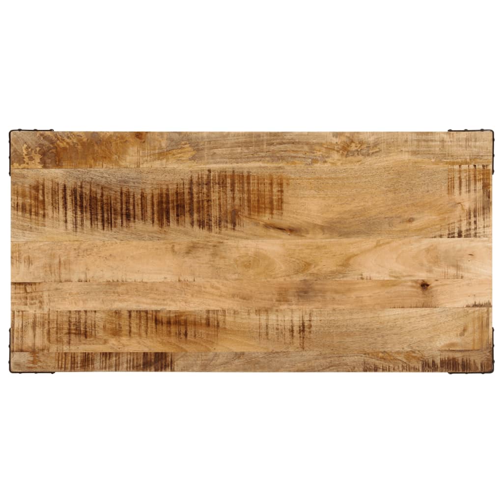 tömör mangófa étkezőasztal 110 x 55 x 75 cm