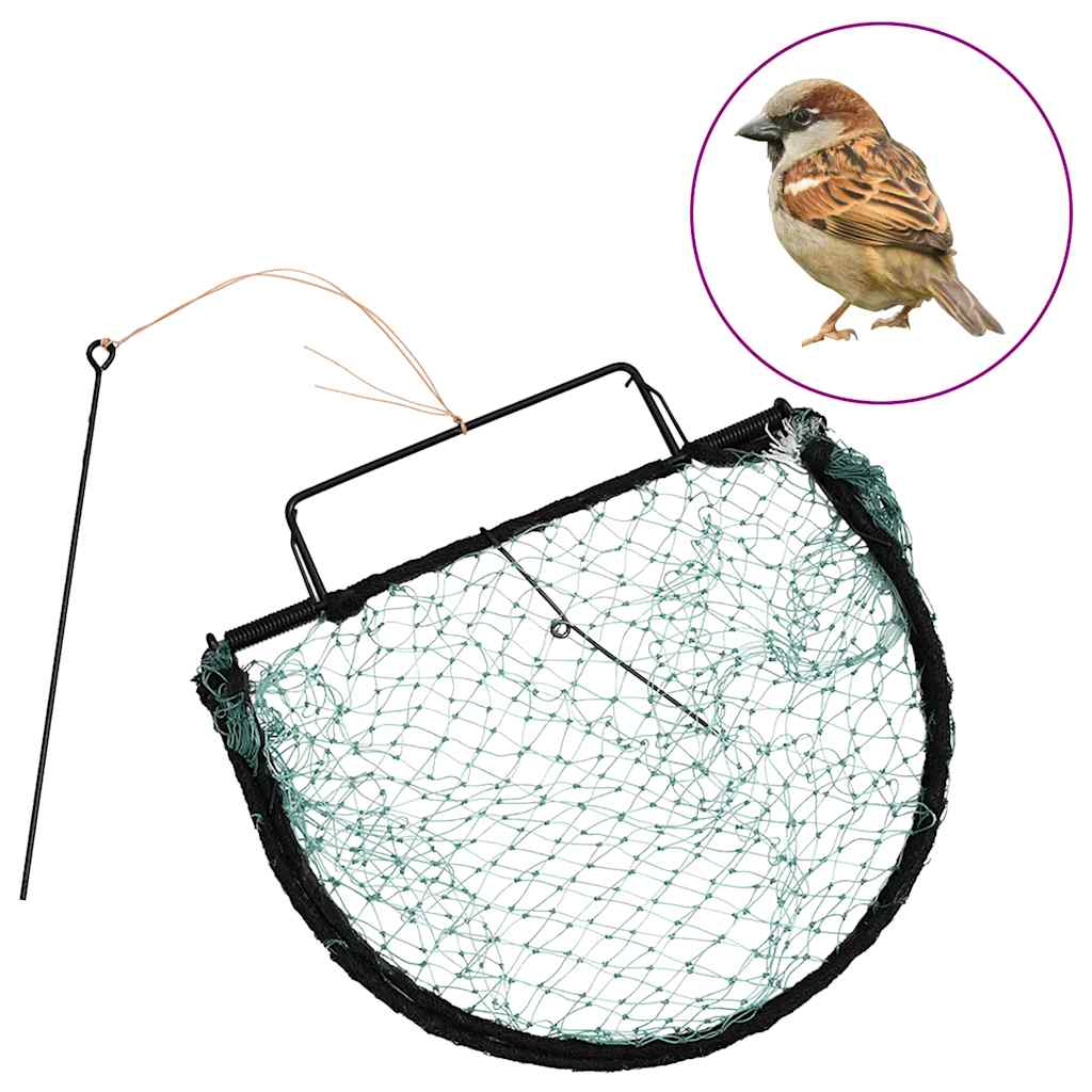 zöld acél madárcsapda 30 cm