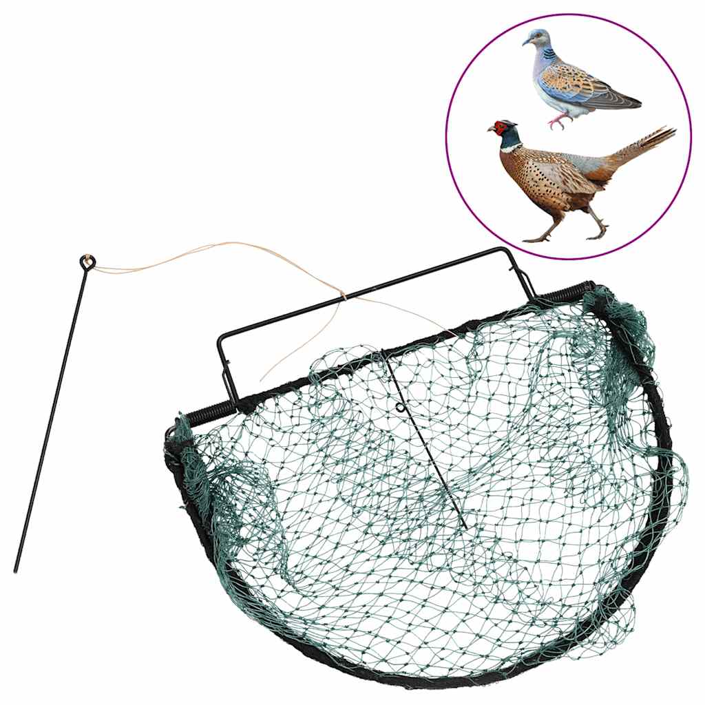zöld acél madárcsapda 40 cm