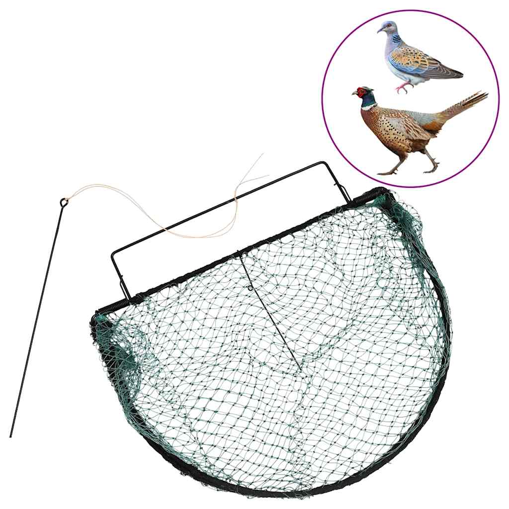 zöld acél madárcsapda 50 cm