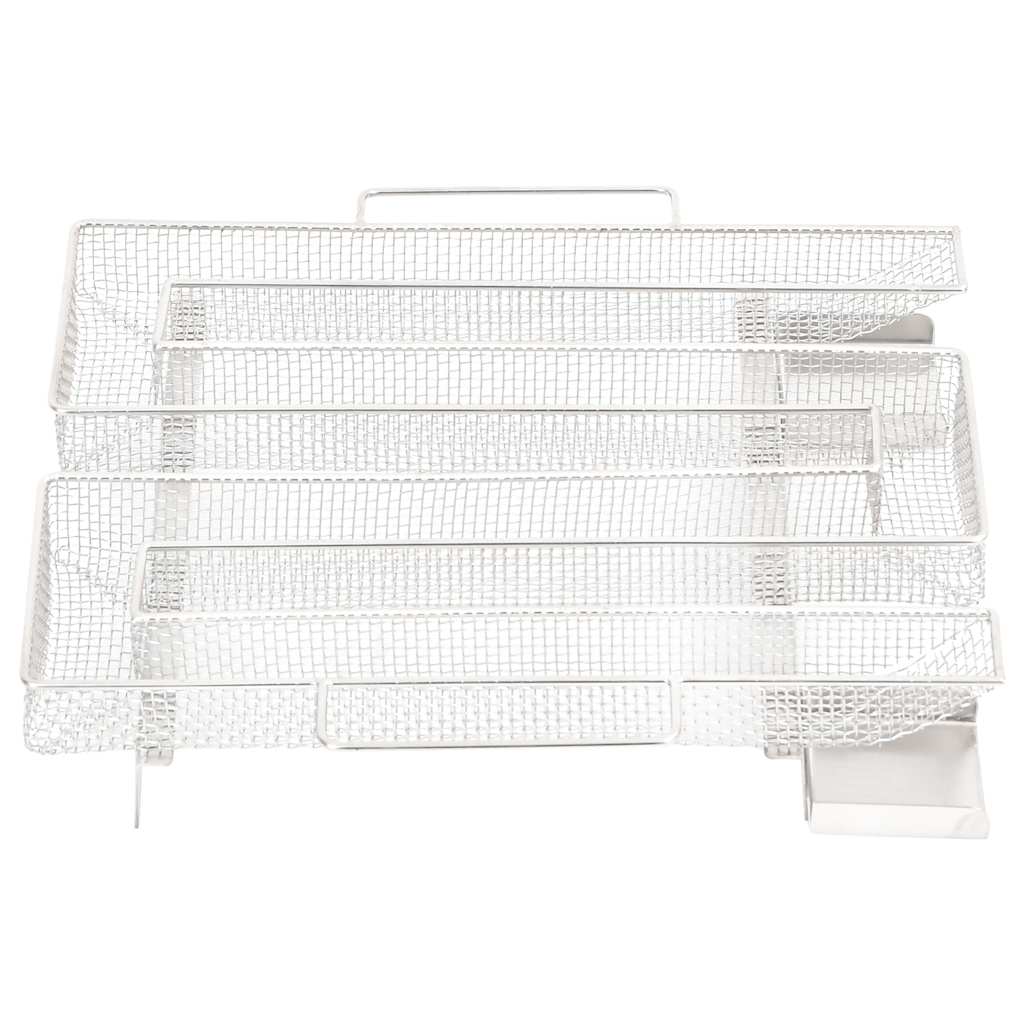 4 oldalas rozsdamentes acél hidegfüst-generátor 22,5 cm