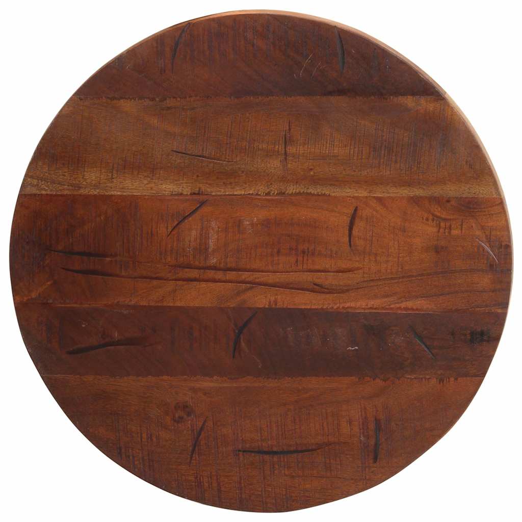 tömör újrahasznosított fa kerek asztallap Ø40 x 3,8 cm