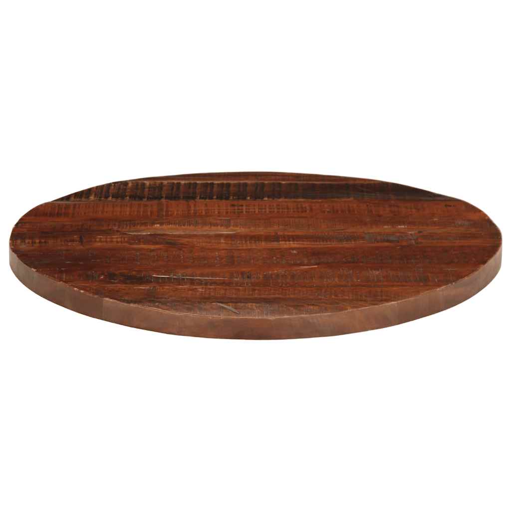 tömör újrahasznosított fa kerek asztallap Ø70 x 2,5 cm