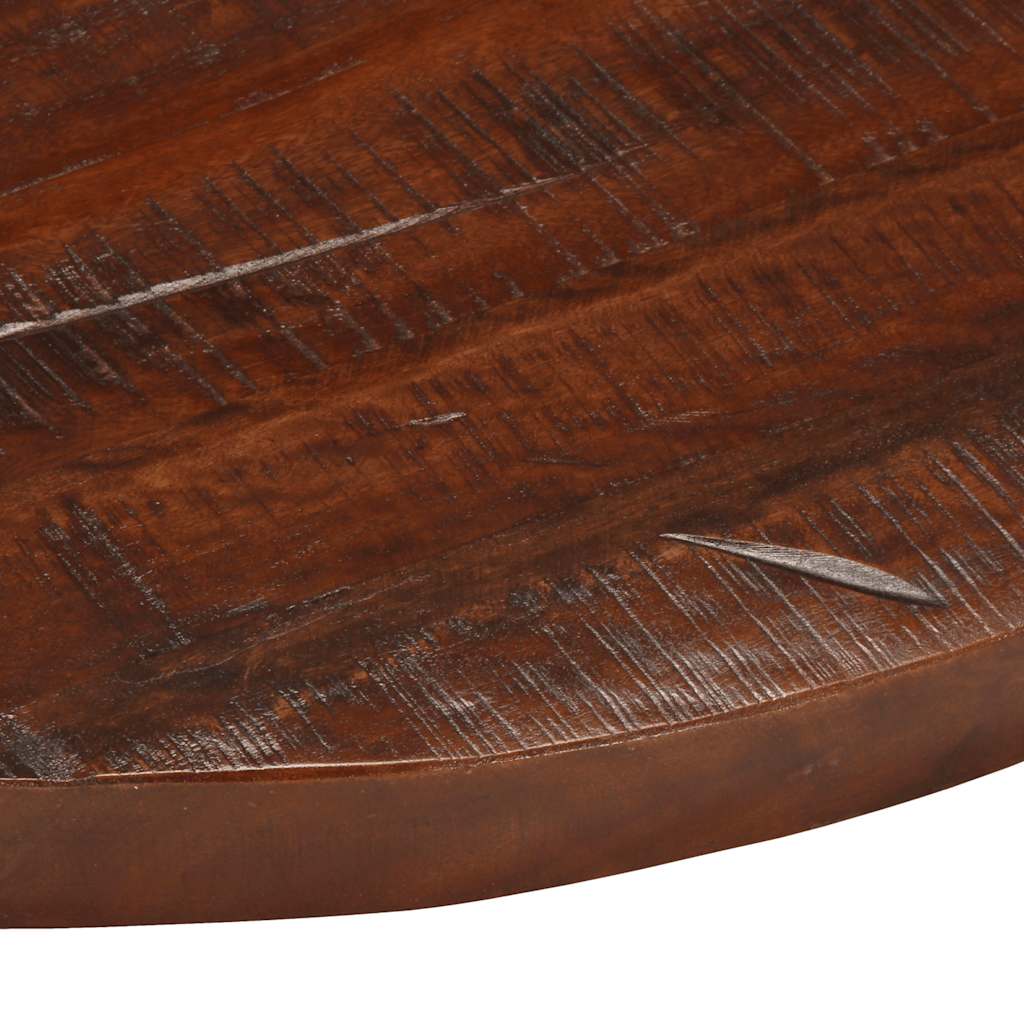 tömör újrahasznosított fa kerek asztallap Ø70 x 2,5 cm