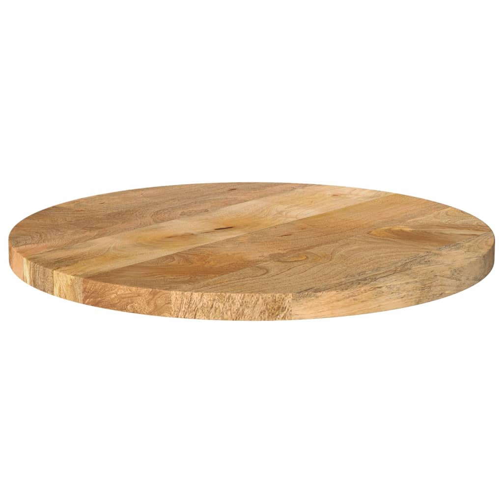 tömör mangófa kerek asztallap Ø50 x 2,5 cm