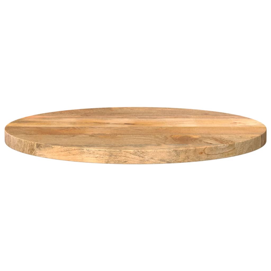 tömör mangófa kerek asztallap Ø50 x 2,5 cm