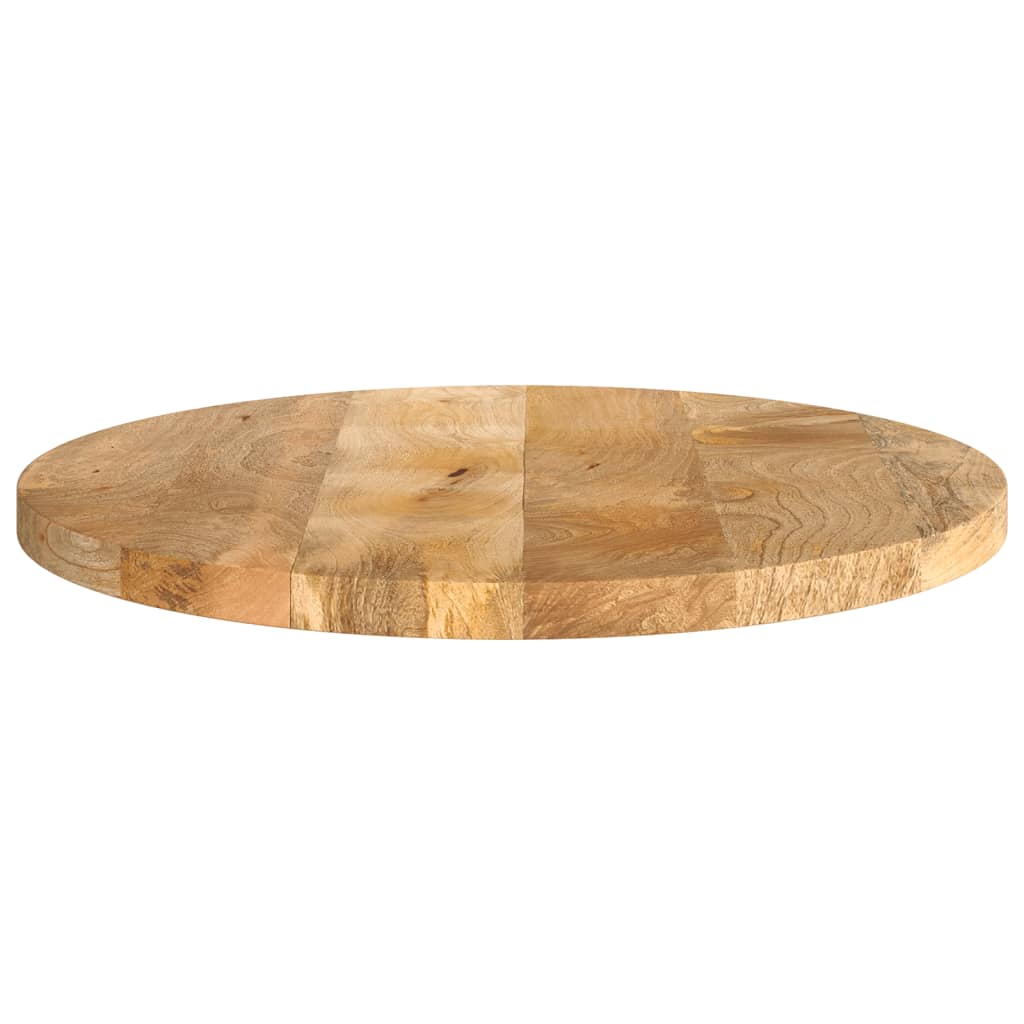 tömör mangófa kerek asztallap Ø50 x 2,5 cm