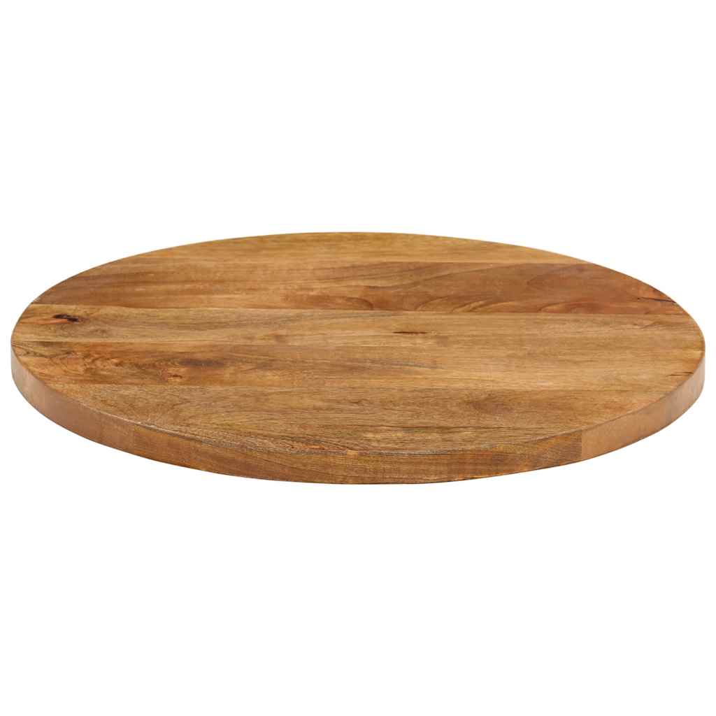 tömör mangófa kerek asztallap Ø40 x 2,5 cm