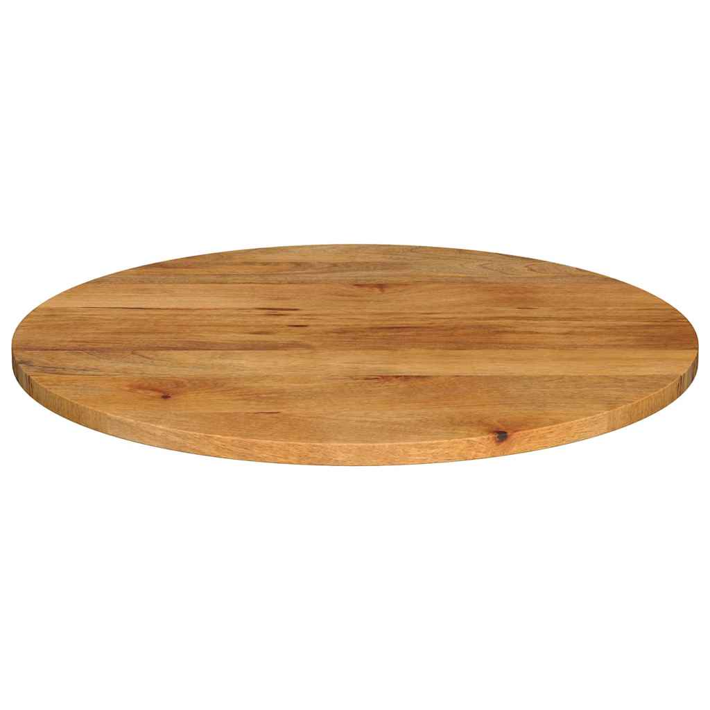 tömör mangófa kerek asztallap Ø70 x 2,5 cm