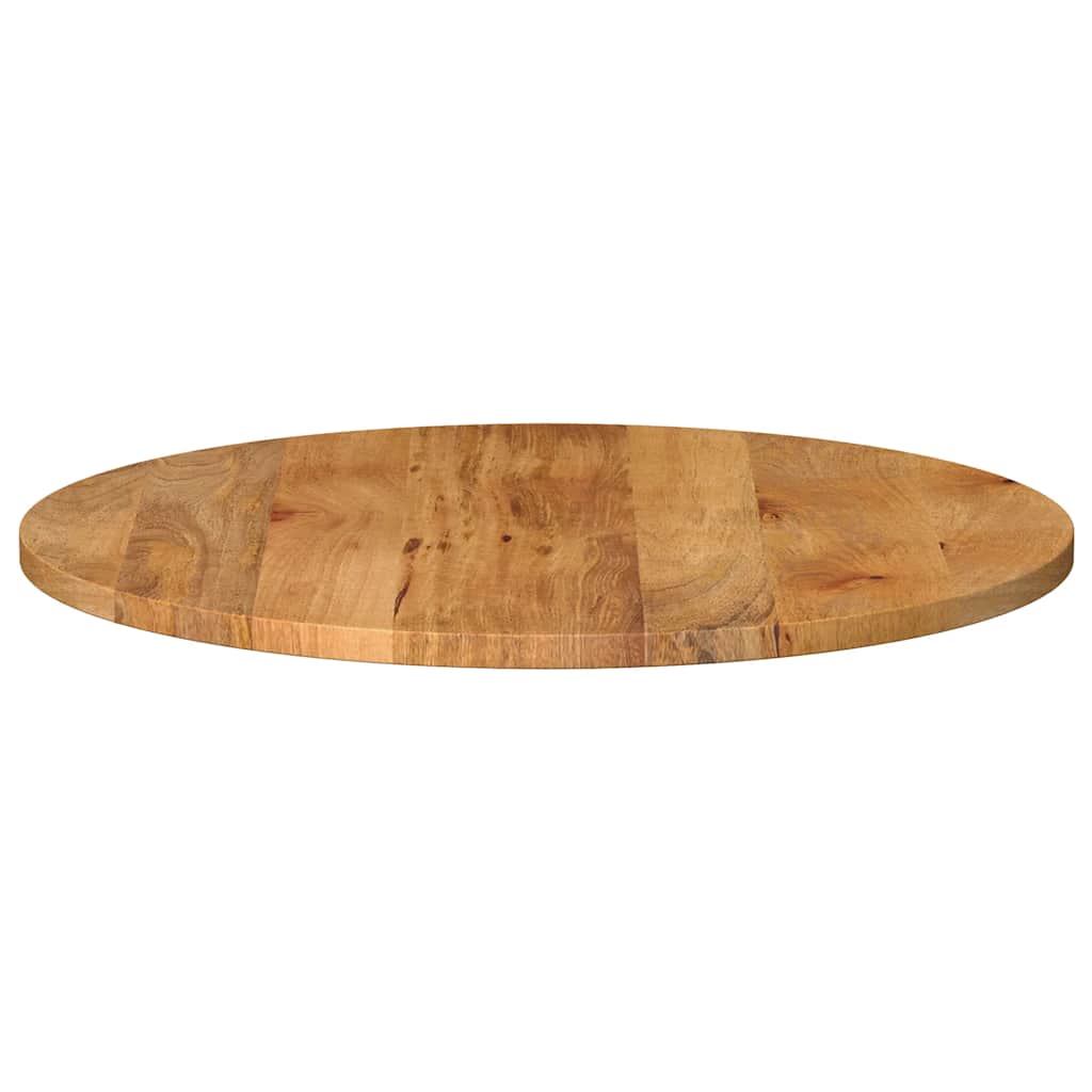 tömör mangófa kerek asztallap Ø70 x 2,5 cm