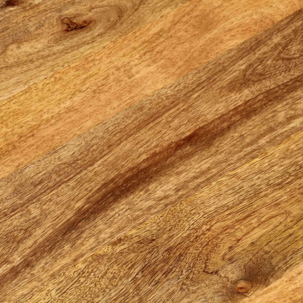 tömör mangófa ovális asztallap 120 x 50 x 2,5 cm