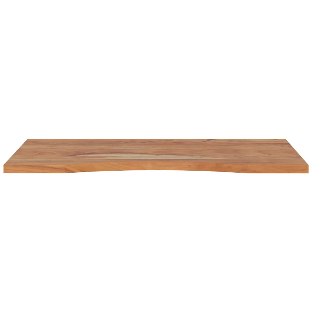 tömör akácfa téglalap alakú asztallap 80 x 50 x 2,5 cm