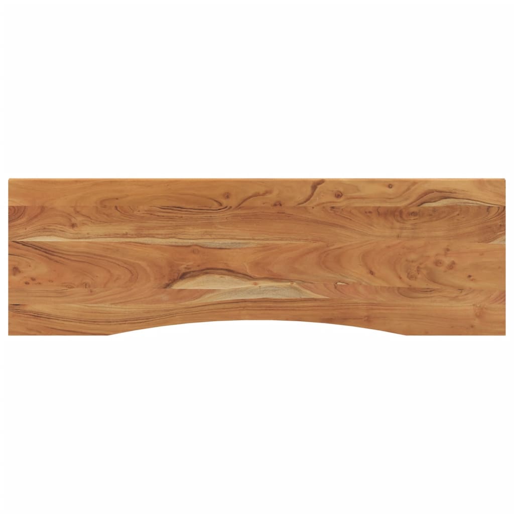 tömör akácfa téglalap alakú asztallap 140 x 50 x 2,5 cm