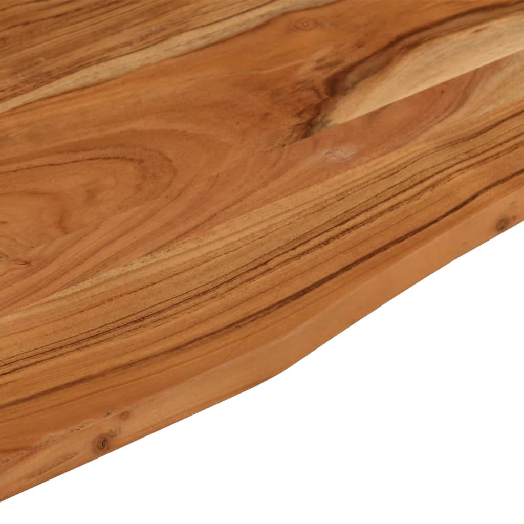 tömör akácfa téglalap alakú asztallap 140 x 50 x 2,5 cm