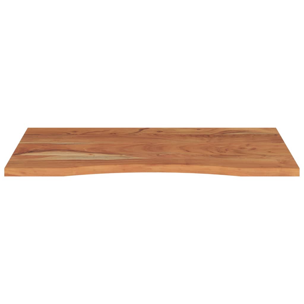 tömör akácfa téglalap alakú asztallap 90 x 60 x 2,5 cm