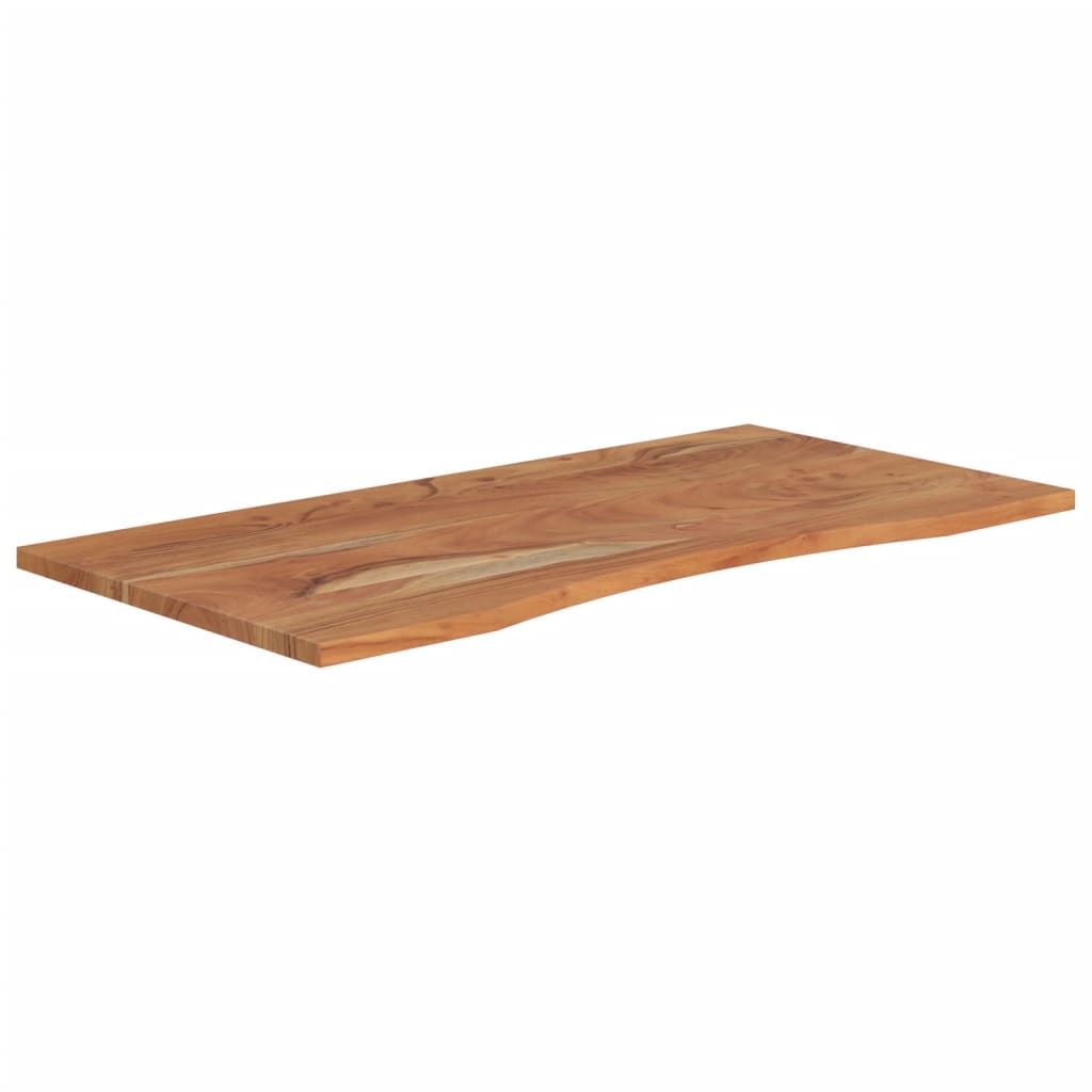 tömör akácfa téglalap alakú asztallap 120 x 60 x 2,5 cm
