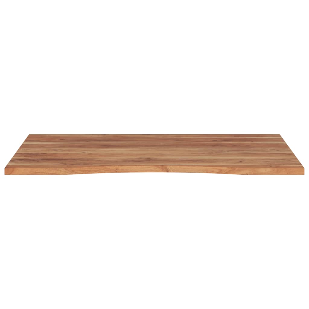 tömör akácfa téglalap alakú asztallap 110 x 80 x 2,5 cm