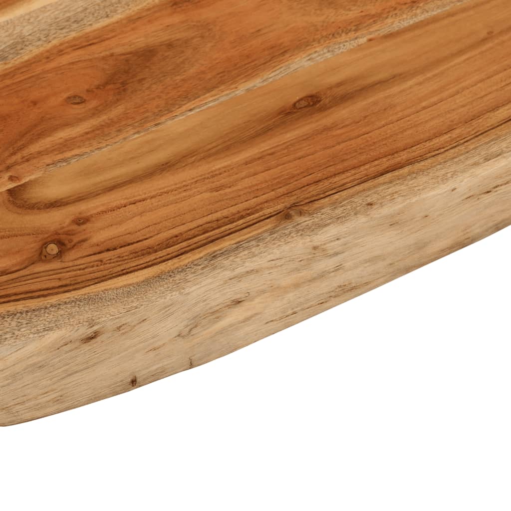 tömör akácfa téglalap alakú fürdőszobai pult 70 x 60 x 2,5 cm