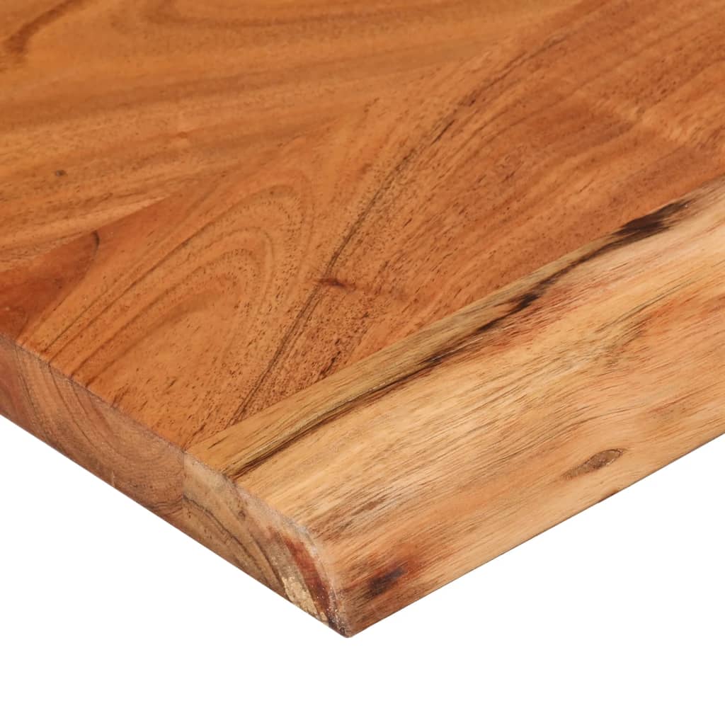 tömör akácfa téglalap alakú asztallap 140 x 40 x 3,8 cm