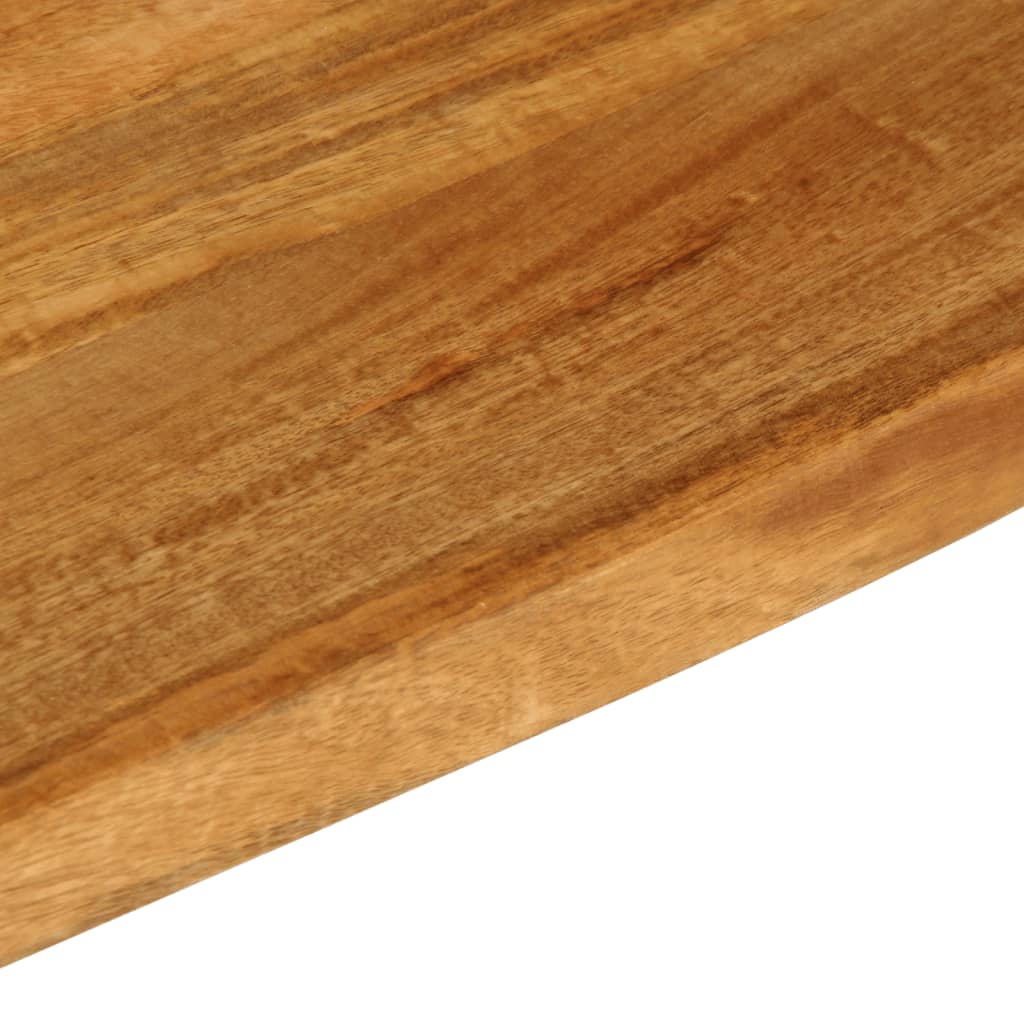 tömör mangófa természetes élű asztallap 80 x 30 x 2,5 cm