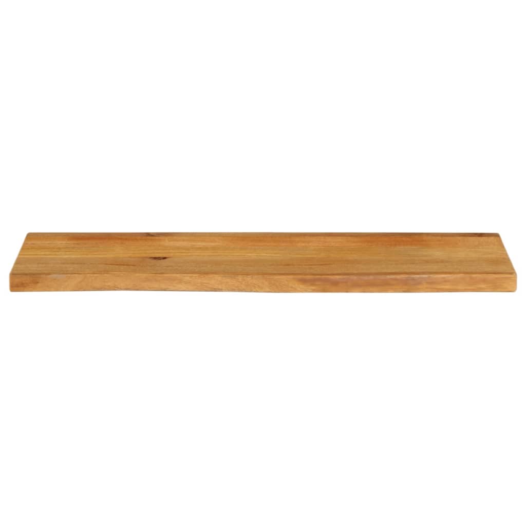 tömör mangófa természetes élű asztallap 100 x 30 x 2,5 cm