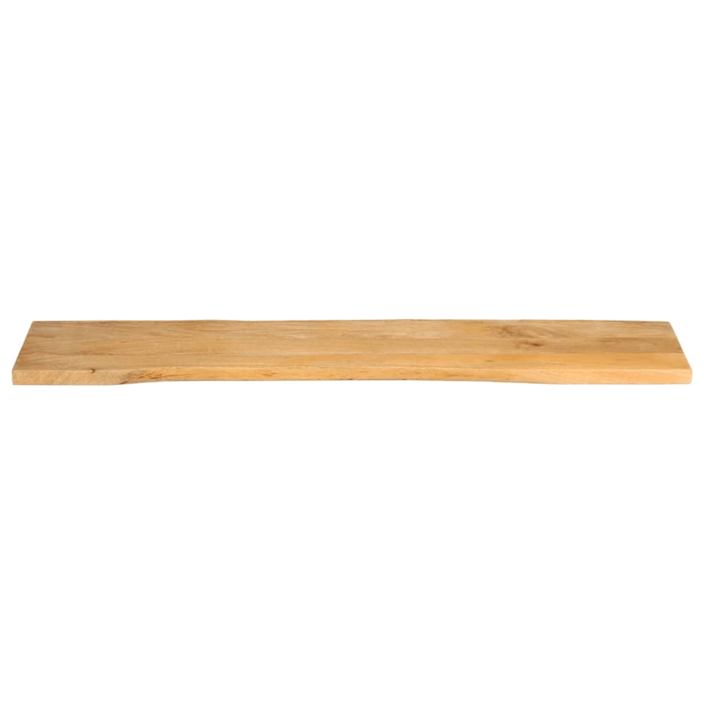 tömör mangófa természetes élű asztallap 180 x 40 x 2,5 cm
