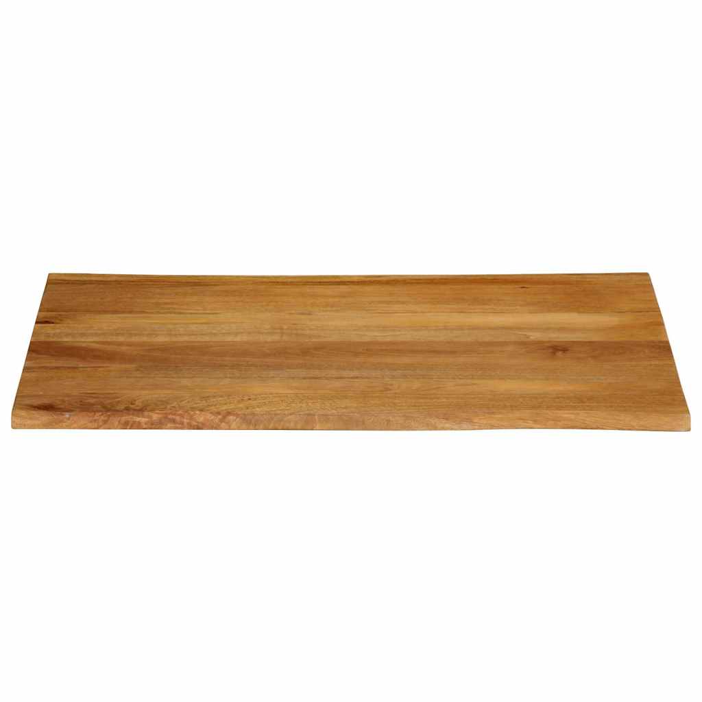tömör mangófa természetes élű asztallap 110 x 80 x 2,5 cm