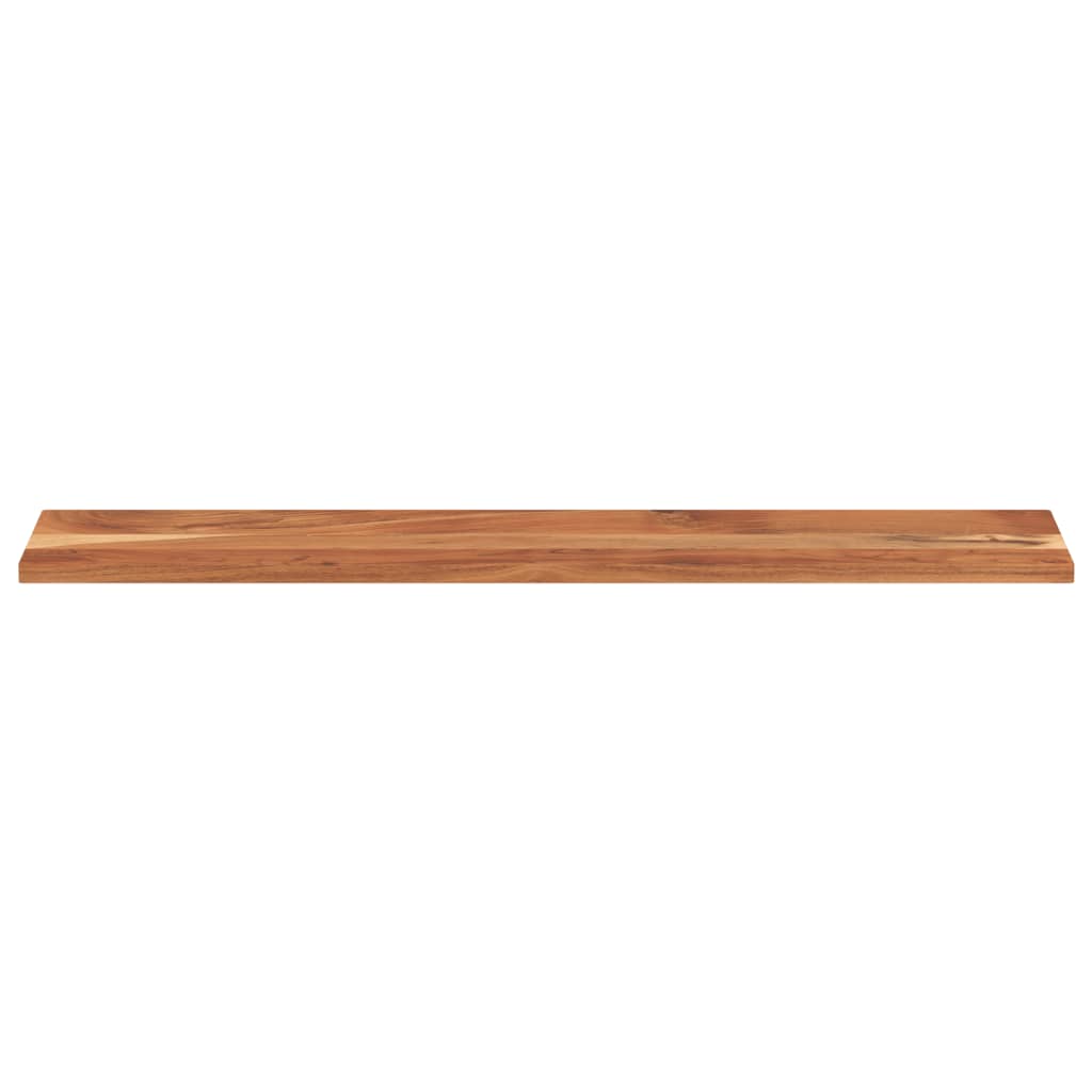 tömör akácfa téglalap alakú asztallap 140x40x2,5 cm