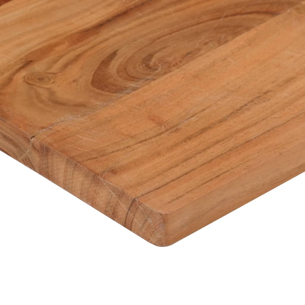 tömör akácfa téglalap alakú asztallap 140x40x2,5 cm