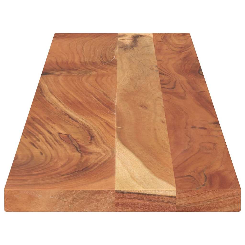tömör akácfa téglalap alakú asztallap 180x20x3,8 cm