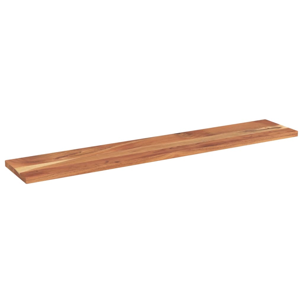tömör akácfa téglalap alakú asztallap 140x30x3,8 cm