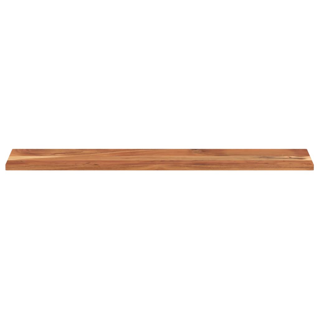 tömör akácfa téglalap alakú asztallap 140x30x3,8 cm