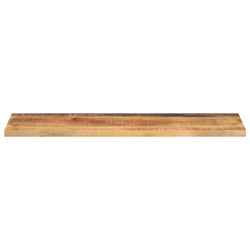 tömör nyers mangófa téglalap alakú asztallap 110x30x2,5 cm