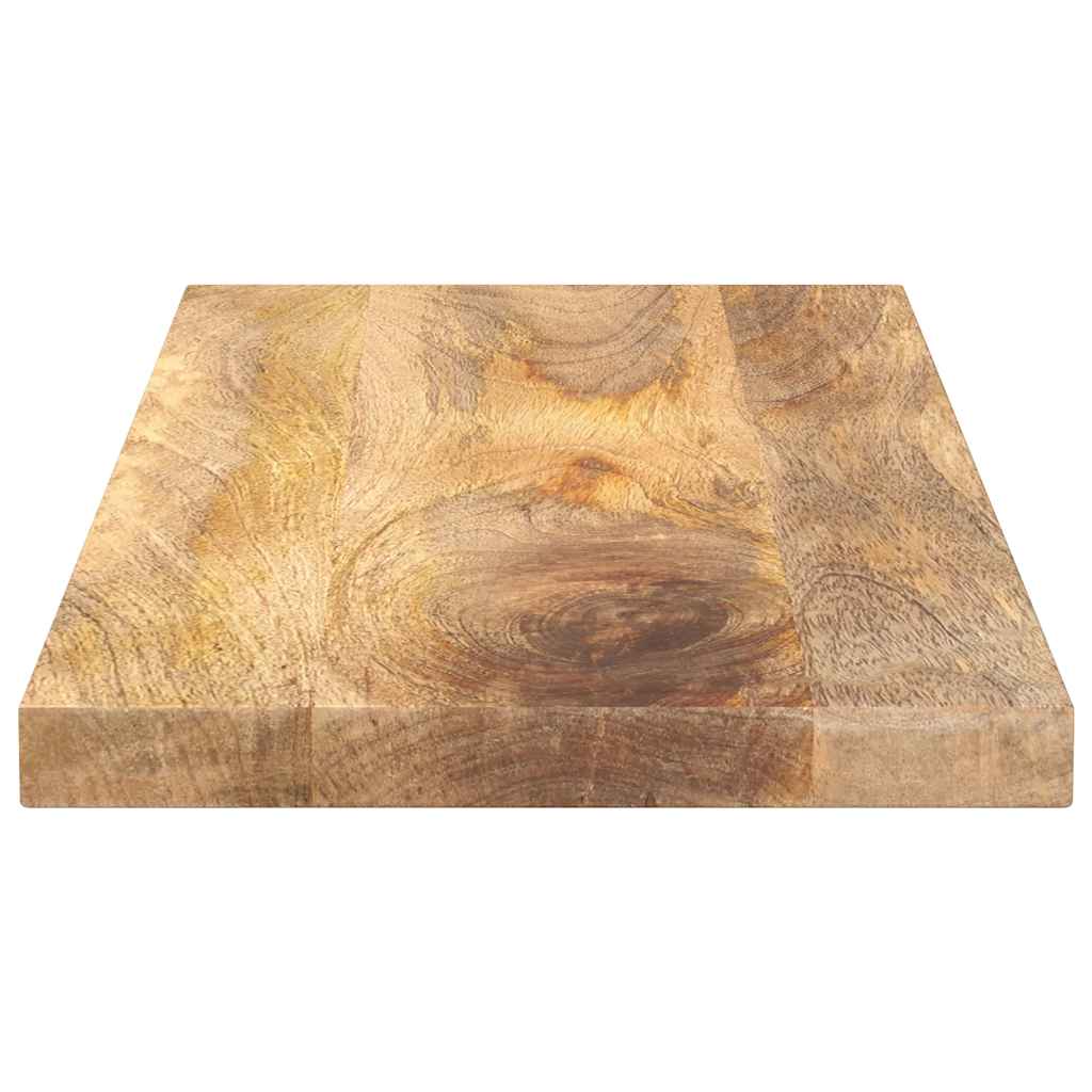 tömör mangófa téglalap alakú asztallap 70x20x2,5 cm