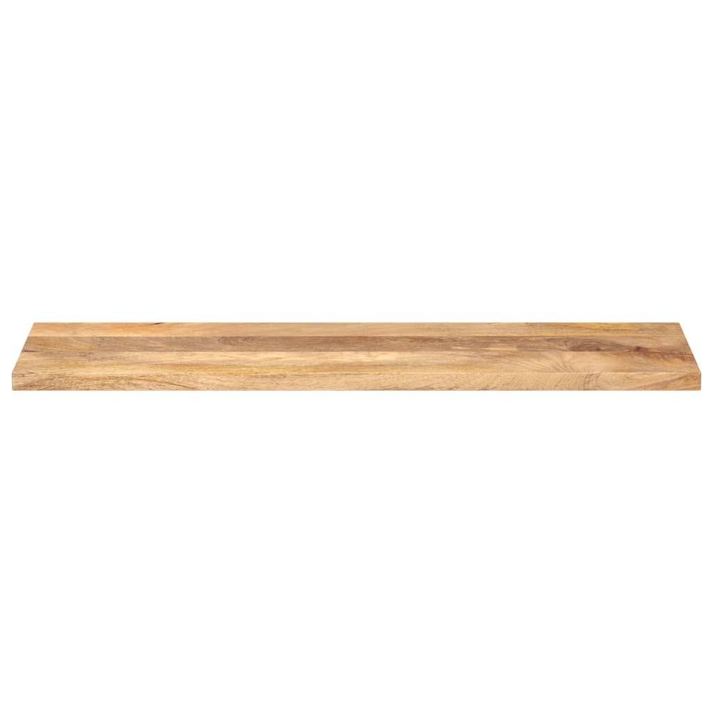 tömör mangófa téglalap alakú asztallap 100x20x2,5 cm