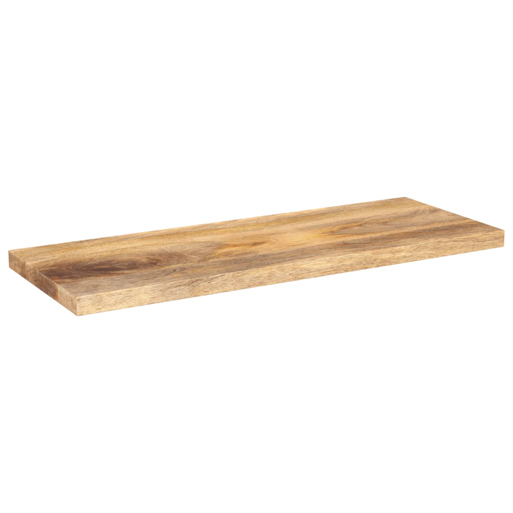 tömör mangófa téglalap alakú asztallap 80x30x2,5 cm