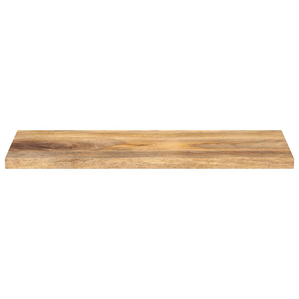 tömör mangófa téglalap alakú asztallap 70x40x2,5 cm