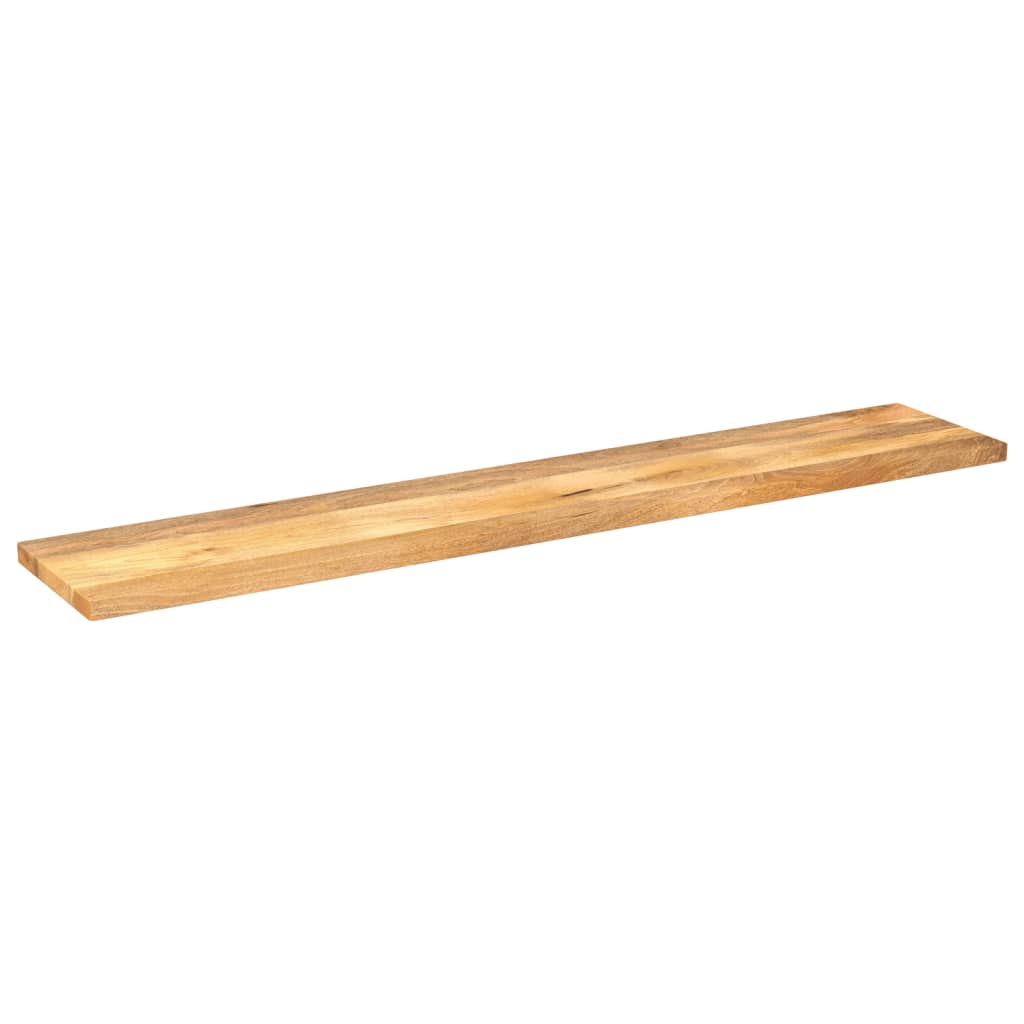 tömör mangófa téglalap alakú asztallap 180x40x2,5 cm
