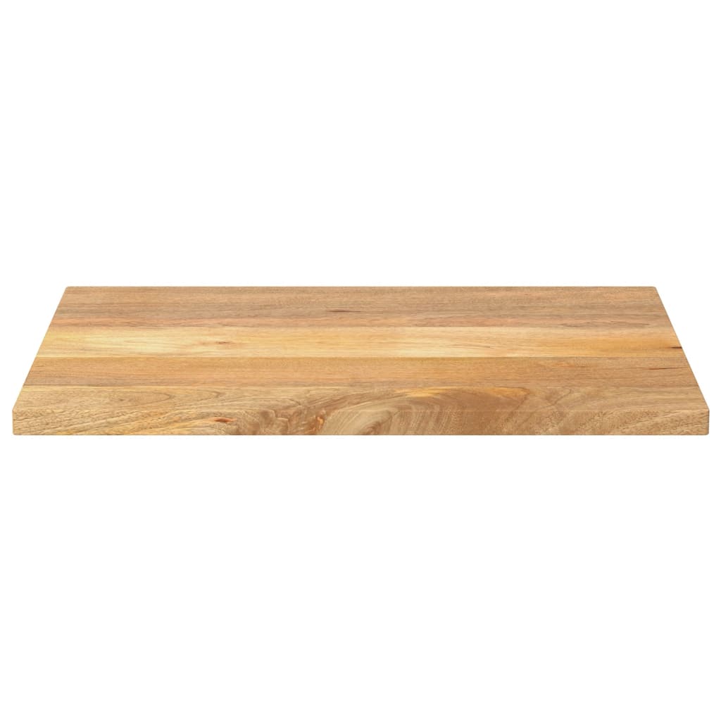 tömör mangófa téglalap alakú asztallap 90x60x2,5 cm