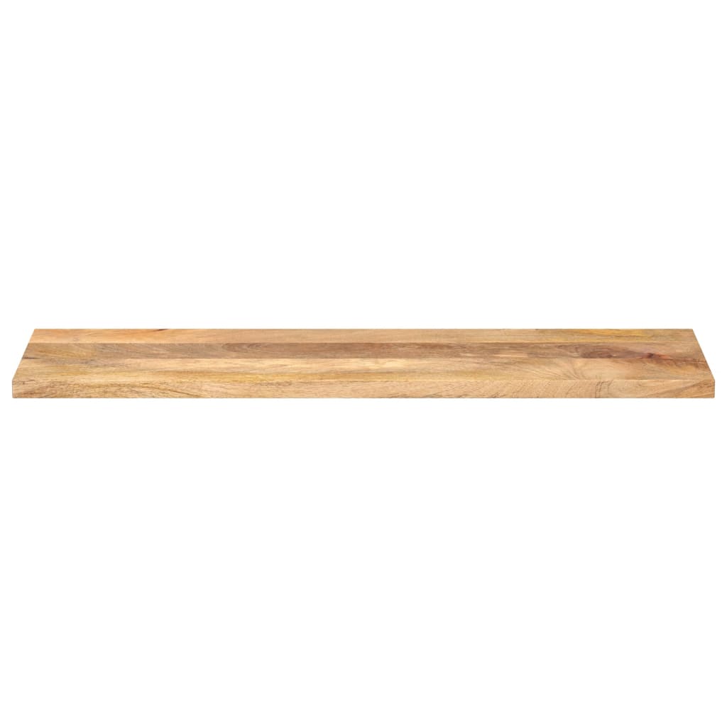 tömör mangófa téglalap alakú asztallap 100x20x3,8 cm