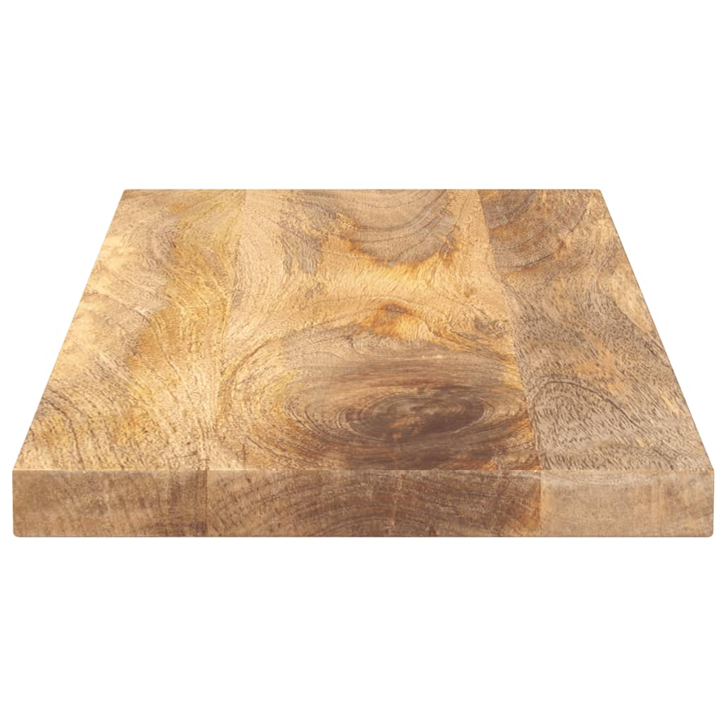 tömör mangófa téglalap alakú asztallap 70x40x3,8 cm