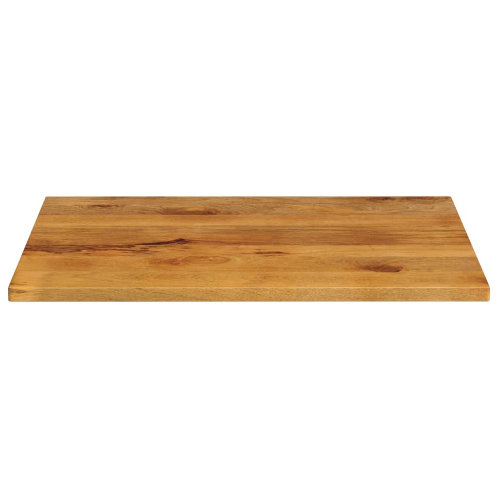 tömör mangófa téglalap alakú asztallap 110x80x2,5 cm