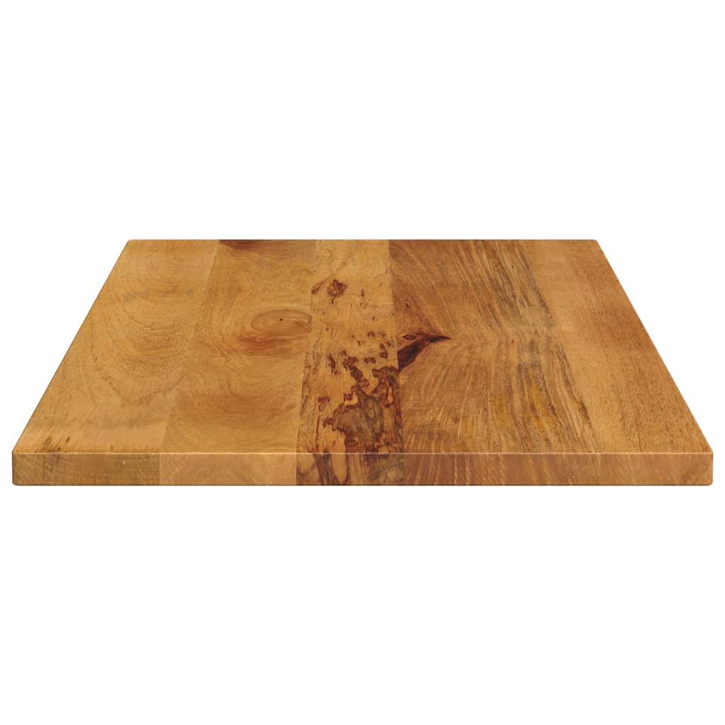 tömör mangófa téglalap alakú asztallap 90x70x3,8 cm