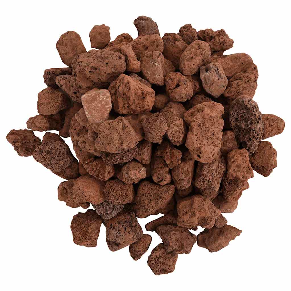 25 kg piros vulkanikus kőzet 1-2 cm